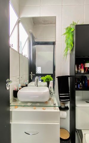 Casa à venda com 125m², 2 quartos e 3 vagas Casa à venda com 125m², 2 quartos e 3 vagasBanheiro da Suíte