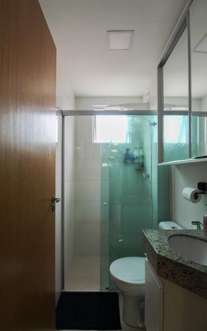 Apartamento à venda com 105m², 3 quartos e 1 vagaBanheiro Social