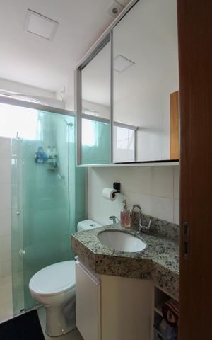 Apartamento à venda com 105m², 3 quartos e 1 vagaBanheiro Social