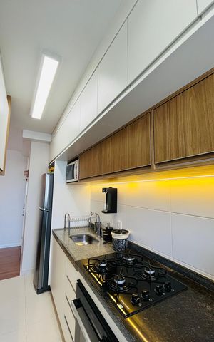 Apartamento à venda com 54m², 2 quartos e 1 vaga