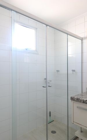 Apartamento para alugar com 126m², 4 quartos e 2 vagasBanheiro da Suíte 1