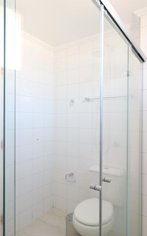 Apartamento para alugar com 126m², 4 quartos e 2 vagasBanheiro da Suíte 1