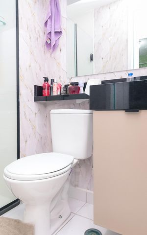 Apartamento para alugar com 32m², 2 quartos e sem vagaBanheiro