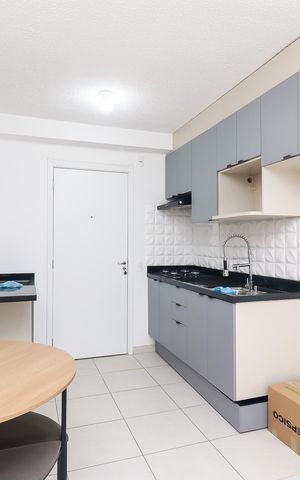 Apartamento para alugar com 32m², 2 quartos e sem vagaSala/Cozinha