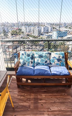 Apartamento à venda com 85m², 3 quartos e 2 vagasVaranda
