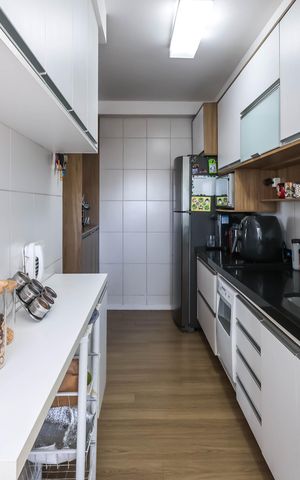 Apartamento à venda com 85m², 3 quartos e 2 vagasCozinha