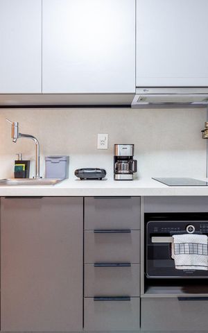 Apartamento à venda com 26m², 1 quarto e 1 vagaCozinha