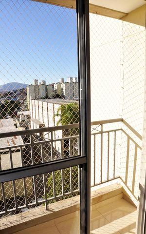 Apartamento à venda com 55m², 2 quartos e 1 vaga Apartamento à venda com 55m², 2 quartos e 1 vagaDetalhe - Varanda