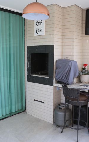 Apartamento à venda com 180m², 3 quartos e 2 vagasQuintal e Area Gourmet