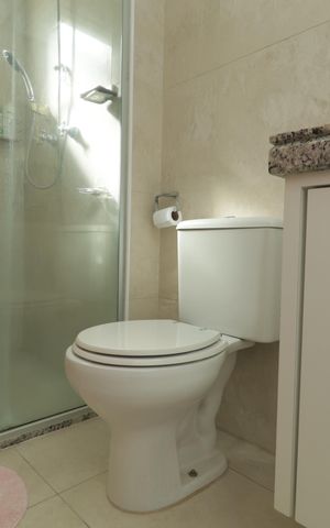 Apartamento à venda com 115m², 3 quartos e 2 vagasBanheiro da Suíte