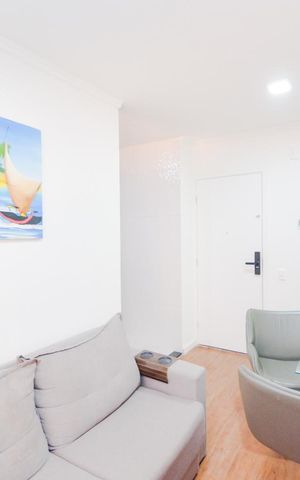 Apartamento para alugar com 42m², 1 quarto e 1 vagaSala