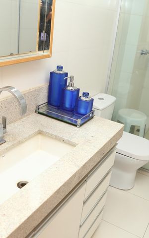 Apartamento à venda com 87m², 2 quartos e 1 vagaBanheiro suíte