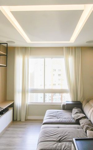 Apartamento à venda com 60m², 2 quartos e 1 vaga Apartamento à venda com 60m², 2 quartos e 1 vagaSala