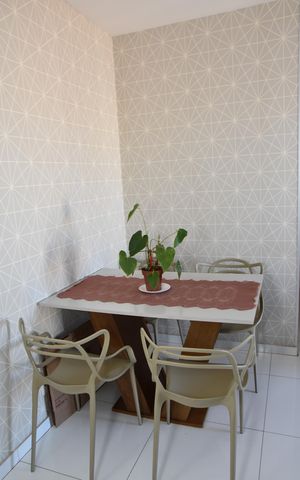 Apartamento para alugar com 50m², 2 quartos e 1 vaga Apartamento para alugar com 50m², 2 quartos e 1 vagaSala de Jantar