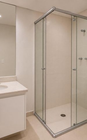 Apartamento à venda com 71m², 1 quarto e 1 vaga Apartamento à venda com 71m², 1 quarto e 1 vagaBanheiro