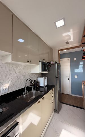 Apartamento à venda com 55m², 2 quartos e 1 vagaCozinha