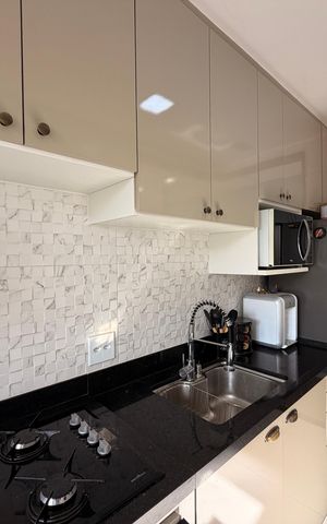 Apartamento à venda com 55m², 2 quartos e 1 vagaCozinha