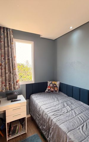 Apartamento à venda com 55m², 2 quartos e 1 vagaQuarto 1