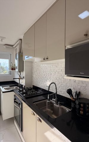 Apartamento à venda com 55m², 2 quartos e 1 vagaCozinha