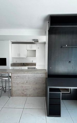 Apartamento para alugar com 46m², 1 quarto e 1 vaga