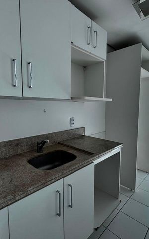 Apartamento para alugar com 46m², 1 quarto e 1 vaga
