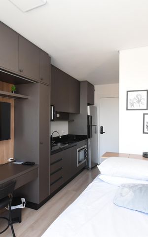 Studio à venda com 20m², 1 quarto e sem vagaStudio