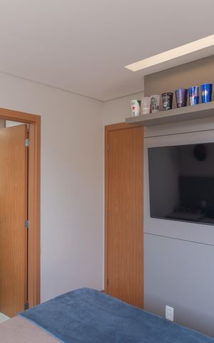 Apartamento à venda com 49m², 2 quartos e 2 vagas Apartamento à venda com 49m², 2 quartos e 2 vagasSuite
