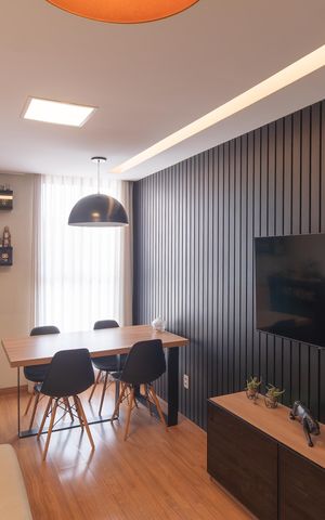 Apartamento à venda com 49m², 2 quartos e 2 vagas Apartamento à venda com 49m², 2 quartos e 2 vagasSala