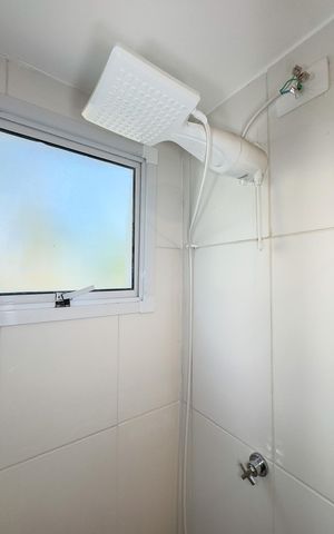 Apartamento para alugar com 28m², 1 quarto e sem vagaBanheiro da Suíte