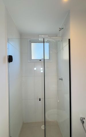 Apartamento para alugar com 28m², 1 quarto e sem vagaBanheiro da Suíte