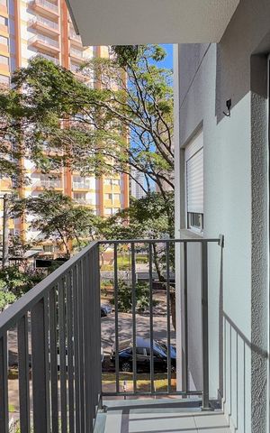 Apartamento para alugar com 28m², 1 quarto e sem vagaSacada