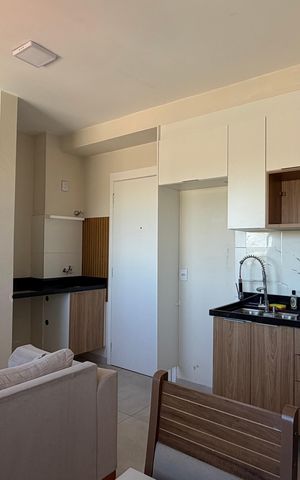 Apartamento para alugar com 35m², 2 quartos e 1 vaga