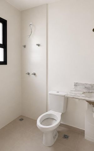 Casa de condomínio à venda com 89m², 2 quartos e 2 vagas Casa de condomínio à venda com 89m², 2 quartos e 2 vagasBanheiro