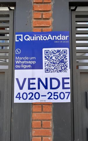Casa à venda com 90m², 2 quartos e 1 vagaPlaca 