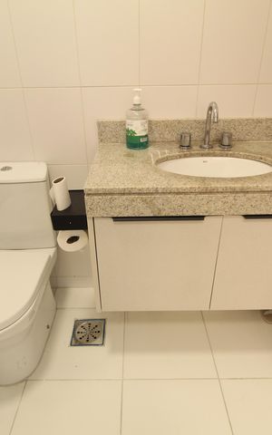 Apartamento à venda com 86m², 2 quartos e 1 vagaBanheiro Social