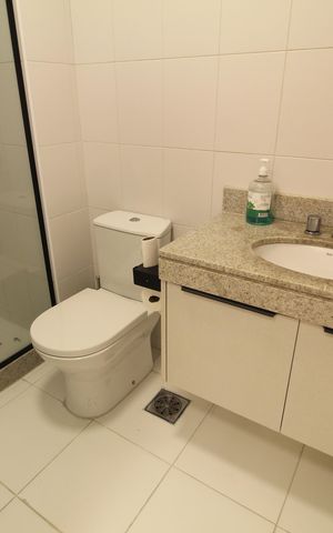 Apartamento à venda com 86m², 2 quartos e 1 vagaBanheiro Social