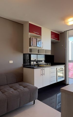 Apartamento para alugar com 38m², 1 quarto e 1 vaga Apartamento para alugar com 38m², 1 quarto e 1 vagaSala/cozinha