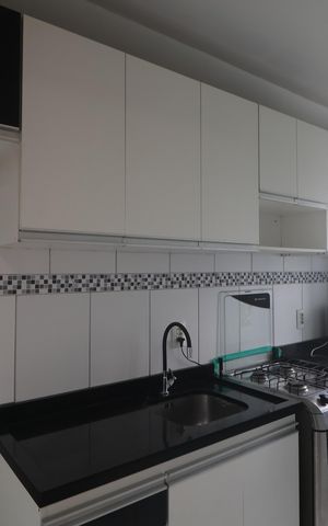 Apartamento para alugar com 44m², 2 quartos e 1 vagaCozinha e Área de Serviço