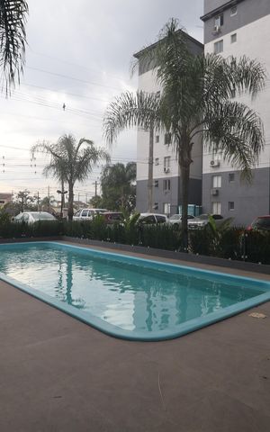 Apartamento para alugar com 44m², 2 quartos e 1 vagaÁrea comum - Piscina
