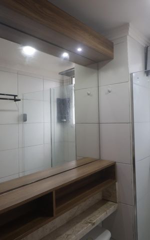 Apartamento para alugar com 44m², 2 quartos e 1 vagaBanheiro