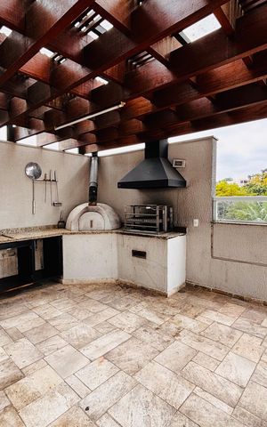 Apartamento para alugar com 43m², 1 quarto e 1 vaga Apartamento para alugar com 43m², 1 quarto e 1 vagaÁrea comum - Churrasqueira