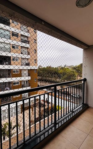 Apartamento para alugar com 43m², 1 quarto e 1 vaga Apartamento para alugar com 43m², 1 quarto e 1 vagaVaranda