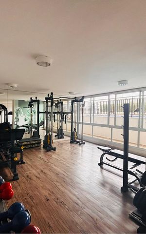 Apartamento para alugar com 43m², 1 quarto e 1 vaga Apartamento para alugar com 43m², 1 quarto e 1 vagaÁrea comum - Academia