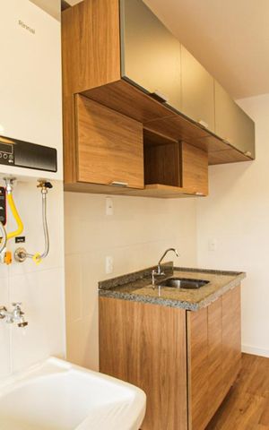 Apartamento para alugar com 42m², 2 quartos e sem vaga Apartamento para alugar com 42m², 2 quartos e sem vagaÁrea de Serviço