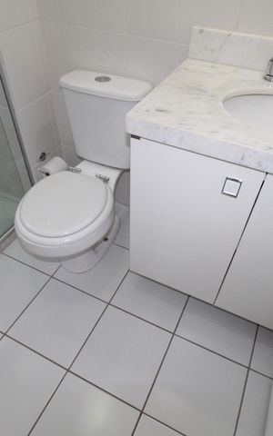 Apartamento para alugar com 150m², 3 quartos e 2 vagasBanheiro da Suíte 2
