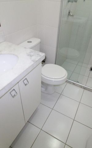 Apartamento para alugar com 150m², 3 quartos e 2 vagasBanheiro da Suíte 3