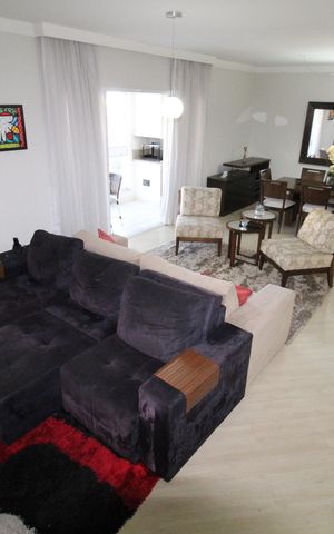 Apartamento para alugar com 150m², 3 quartos e 2 vagasSala