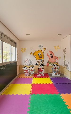 Apartamento à venda com 60m², 2 quartos e 1 vaga Apartamento à venda com 60m², 2 quartos e 1 vagaÁrea comum - brinquedoteca