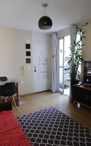 Apartamento à venda com 43m², 2 quartos e 1 vagaSala