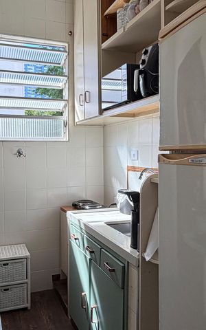 Studio para alugar com 32m², 1 quarto e 1 vagaCozinha